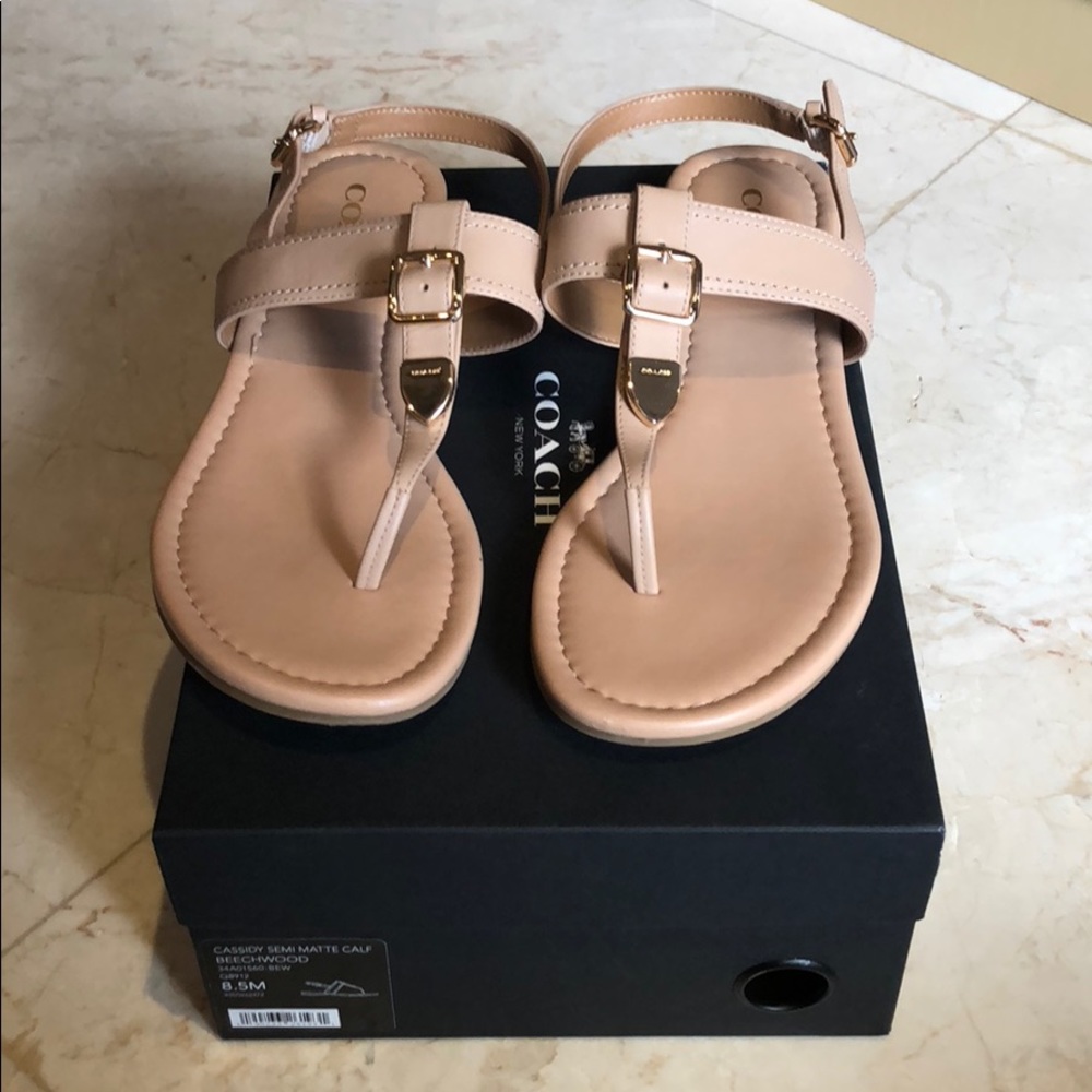 Coach sandals